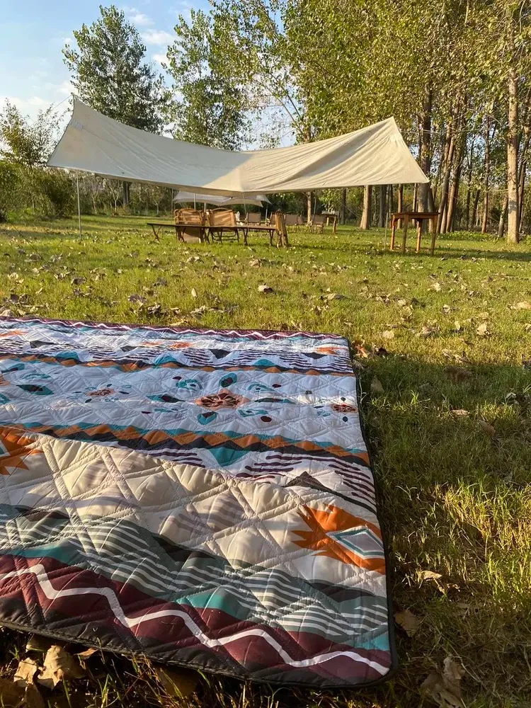 Складной плед для пикника