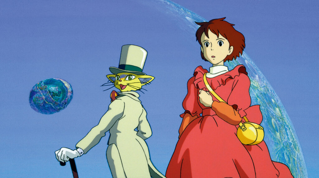 Кадр из фильма Studio Ghibli «Шепот сердца»