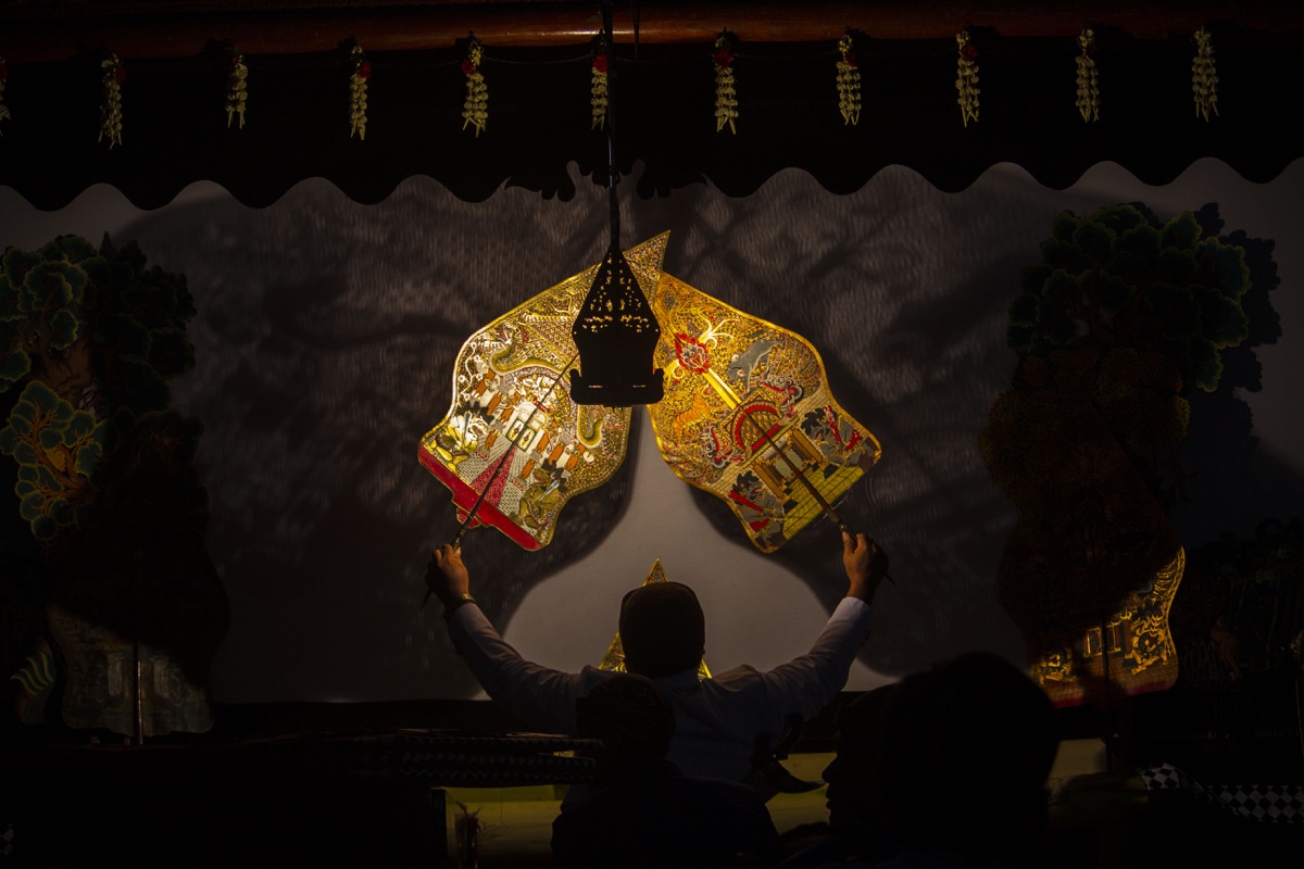 Индонезийский театр теней wayang kulit